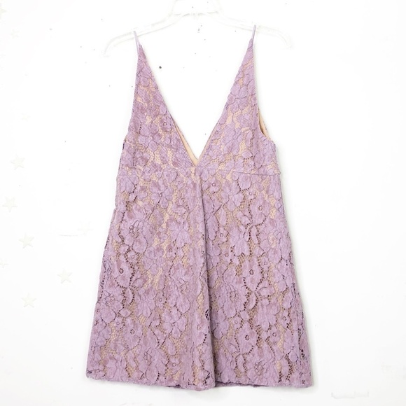 FREE people dangerous Lovelace mini dress - Picture 8 of 14